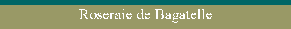 Roseraie de Bagatelle
